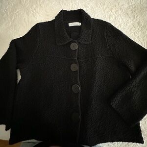 Willow Black Teddy Jacket for Women